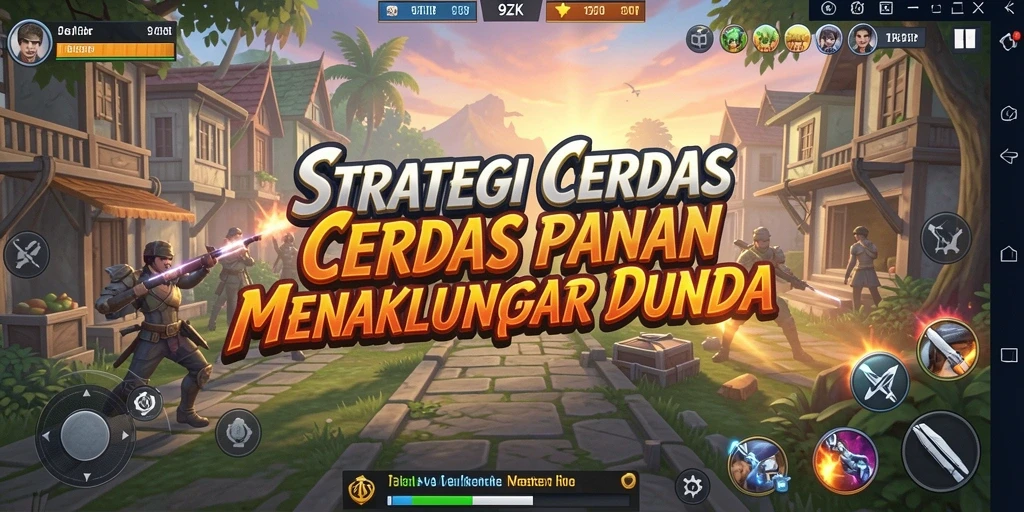 Screenshot gameplay 9ZK menampilkan aksi strategi yang mendebarkan.
