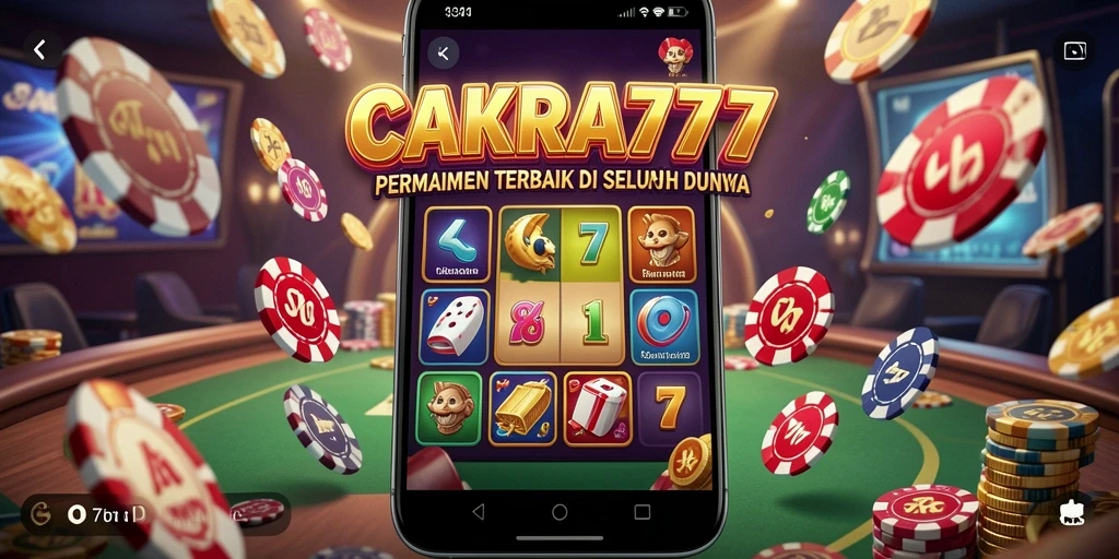 Tampilan gameplay kasino yang seru dan mendebarkan di CAKRA777.