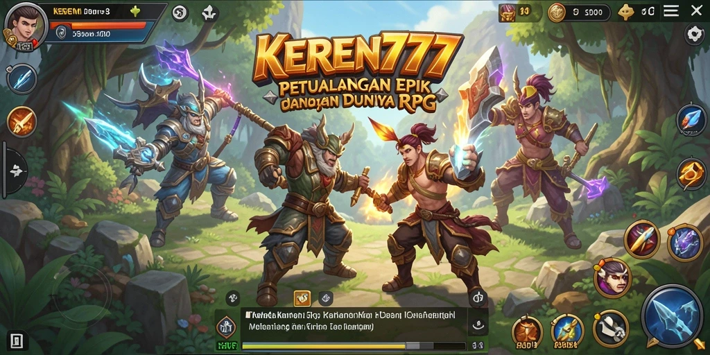 Tampilan gameplay KEREN777 yang menegangkan dan mendebarkan.
