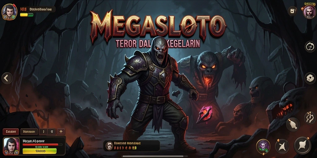 Gameplay menyeramkan dari MEGASLOTO dengan suasana mencekam yang memikat.