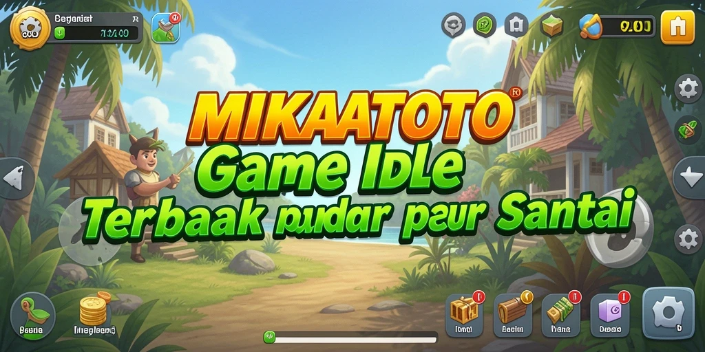 Screenshot dari gameplay MIKATOTO yang menunjukkan karakter dalam mode Idle.