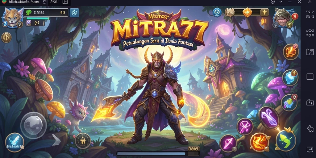 Tampilan gameplay seru dalam MITRA77 dengan grafis menawan.