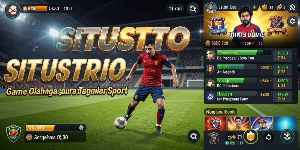 Screenshot gameplay SITUSTOTO yang menampilkan aksi olahraga yang menarik.
