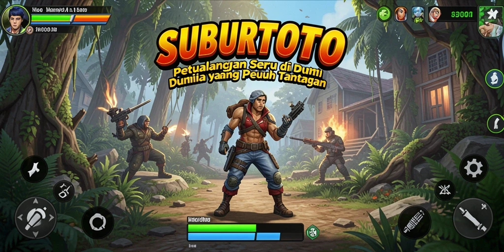 Menggambarkan petualangan seru dalam dunia SUBURTOTO.