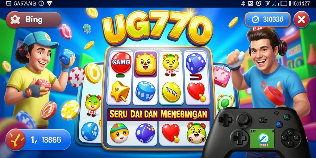 Tampilan gameplay UG777 yang menarik dalam permainan Bingo.