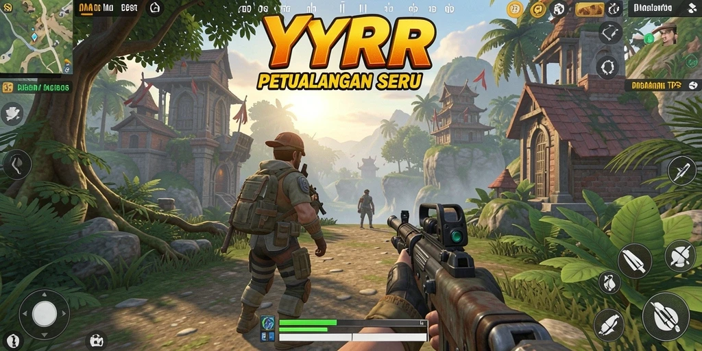 Gameplay seru dan menegangkan dalam YYRR dengan grafis yang menakjubkan.